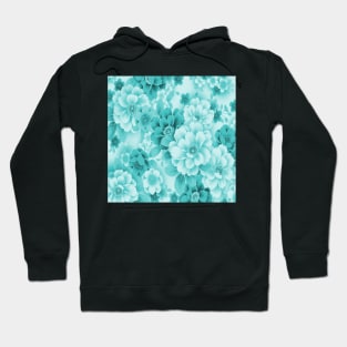 Blue Flowers Hoodie